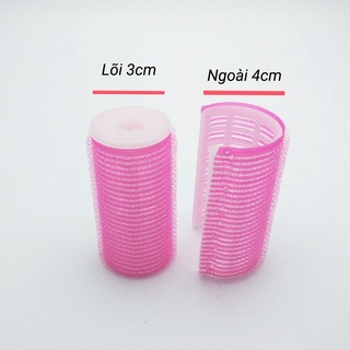 [ 2 Lớp ] Lô Cuốn Uốn Tóc Mái Bay Tự Dính