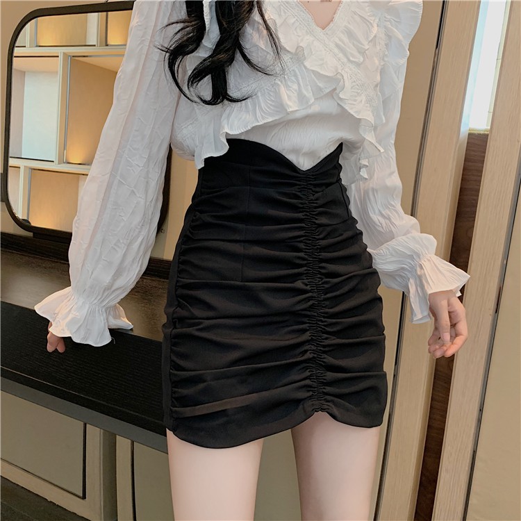 Chân váy nhúng nữ Emilyshop ulzzang