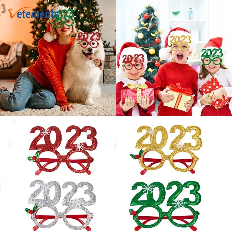 Gọng Kính Trang Trí Năm Mới 2023 Vui Nhộn Dành Cho Người Lớn Và Trẻ Em
