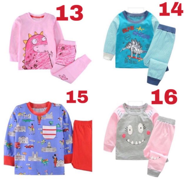 [MÃ MSNH05 GIẢM 5K] Combo 02 bộ quần áo trẻ em Little Maven dài tay (chọn mẫu)