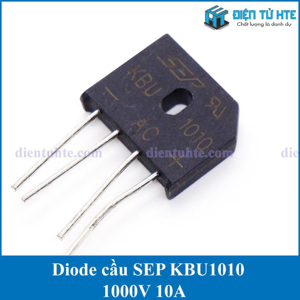 Diode chỉnh lưu cầu SEP KBU1010 1000V 10A [HTE Quy Nhơn CN2]