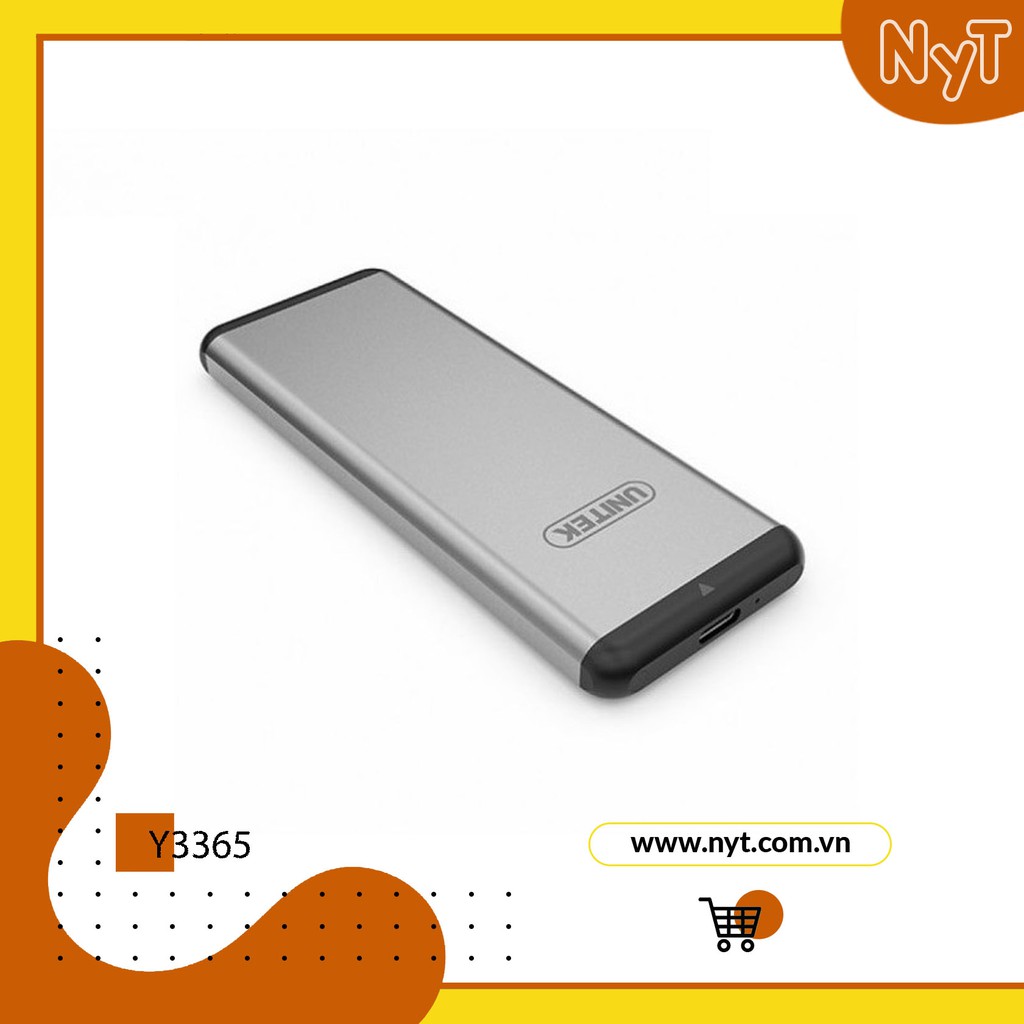 Box Đựng Ổ Cứng SSD USB 3.0 Cao Cấp | Unitek Chính Hãng | Y3365