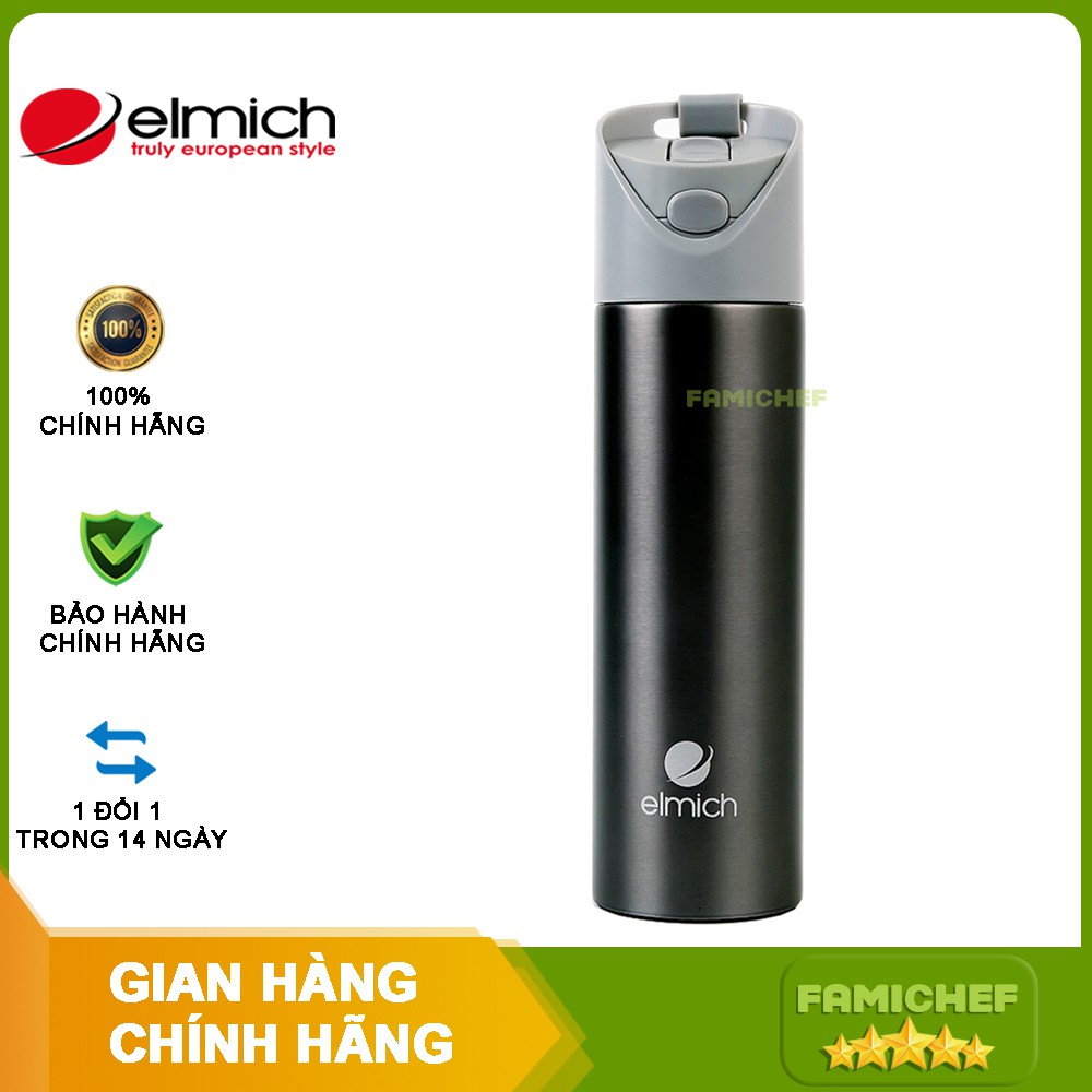 Phích giữ nhiệt Inox 304 Elmich EL2967 2242967 550ml - Màu ngẫu nhiên