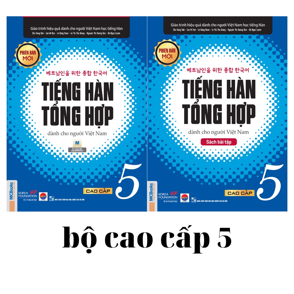 Sách- Tiếng Hàn Tổng Hợp Dành Cho Người Việt ( đen trắng )- Mcbooks