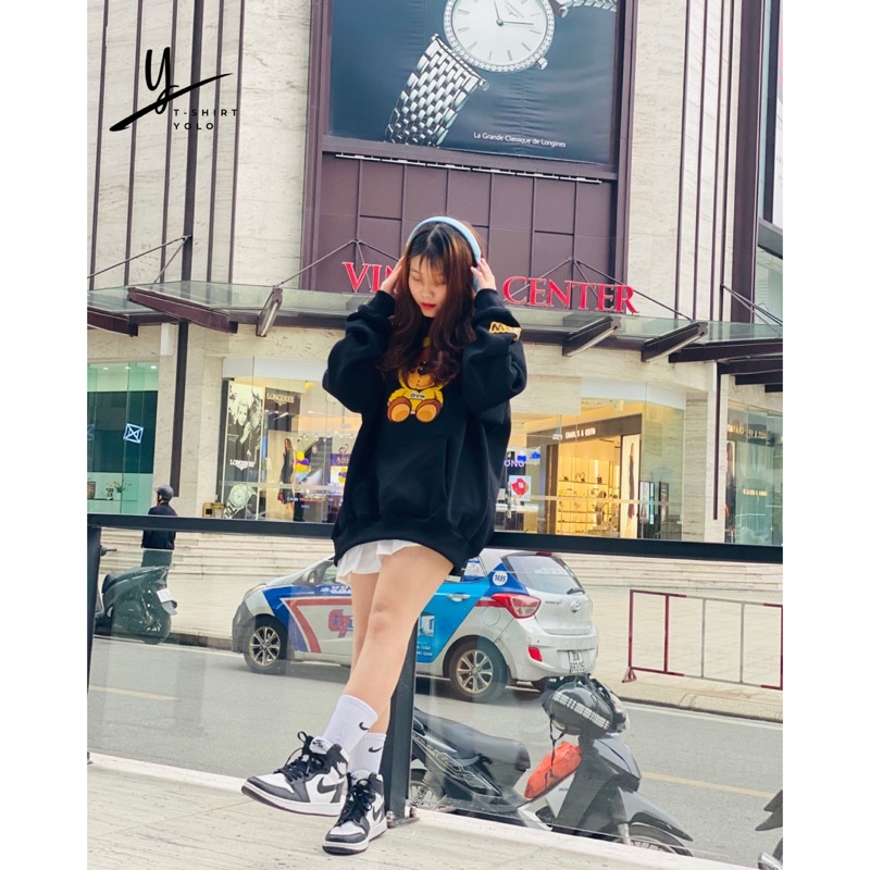 Áo Hoodie DREW gấu bông Bản Cao Cấp Chuẩn Form Âu Áo khoác có mũ chất liệu nỉ bông. | BigBuy360 - bigbuy360.vn