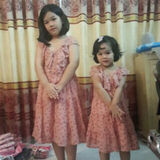 combo 3 đầm voan cho bé gái(linhnguyen)