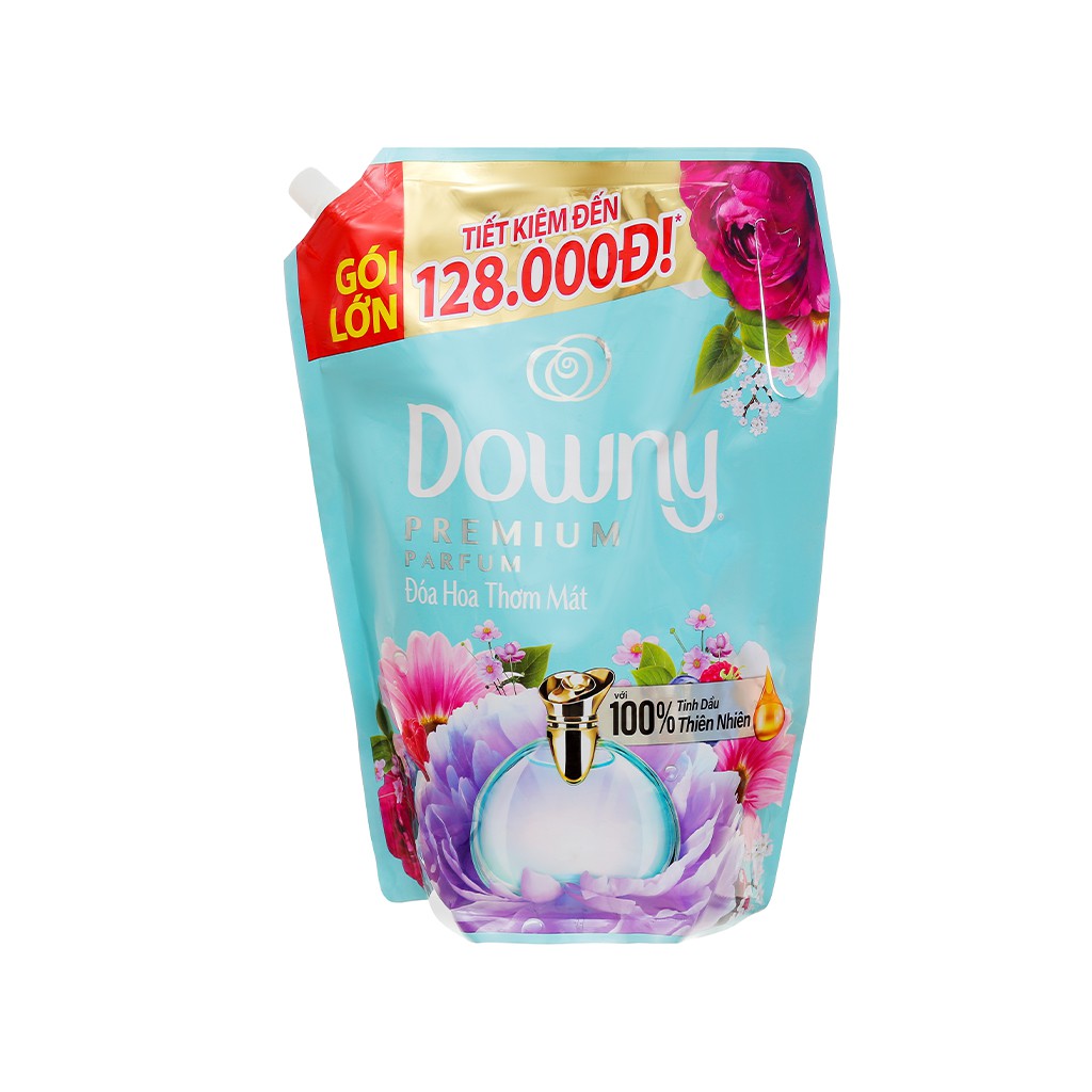 Nước xả vải Downy đóa hoa thơm ngát túi 2.3 lít