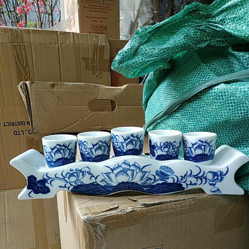 Chén thờ bộ 3 chén thờ- bộ kỷ ngai 3 chén thờ , 5 chén thờ
