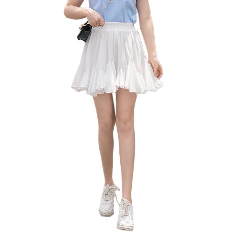 Chân váy ly bèo chữ A theo phong cách Uzang Hàn Quốc Mi Clothing | BigBuy360 - bigbuy360.vn