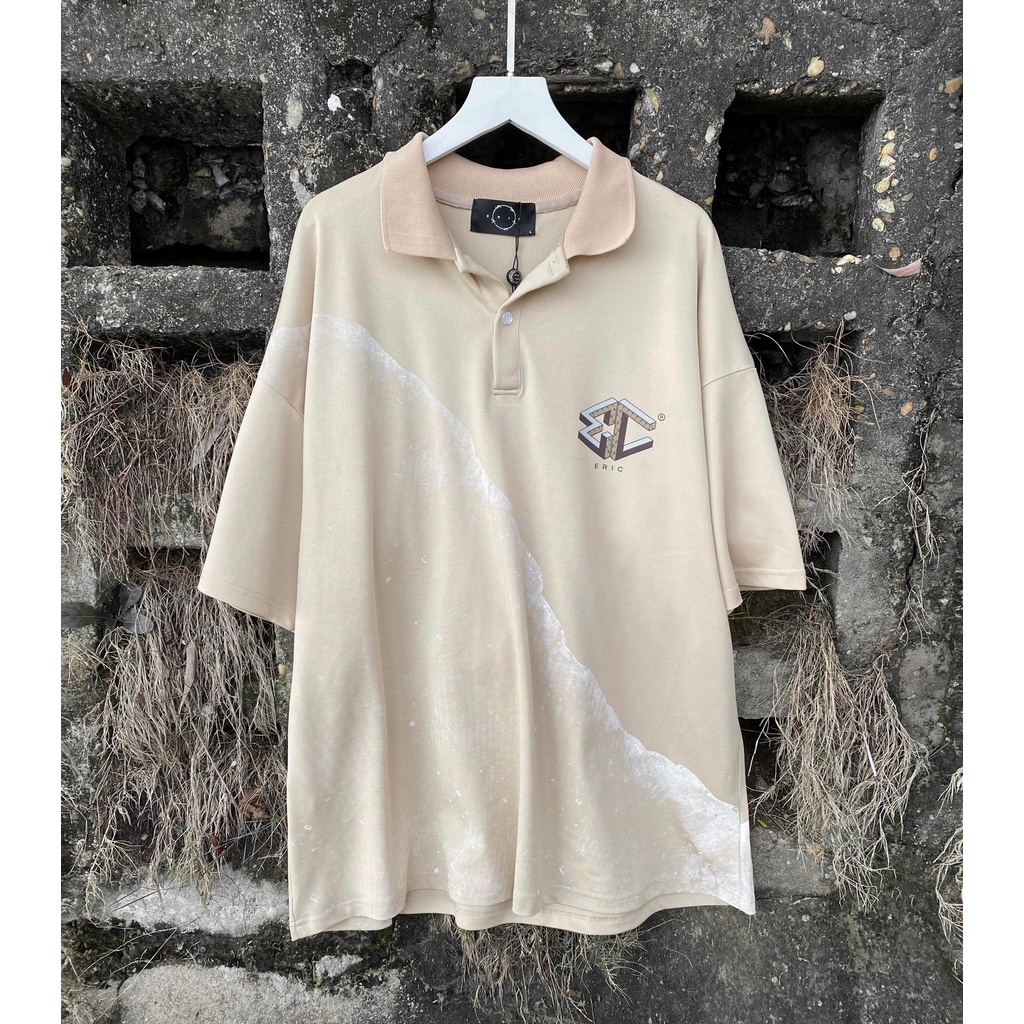Áo POLO BE SÓNG Dáng Rộng Oversize Dành Cho Nam Và Nữ