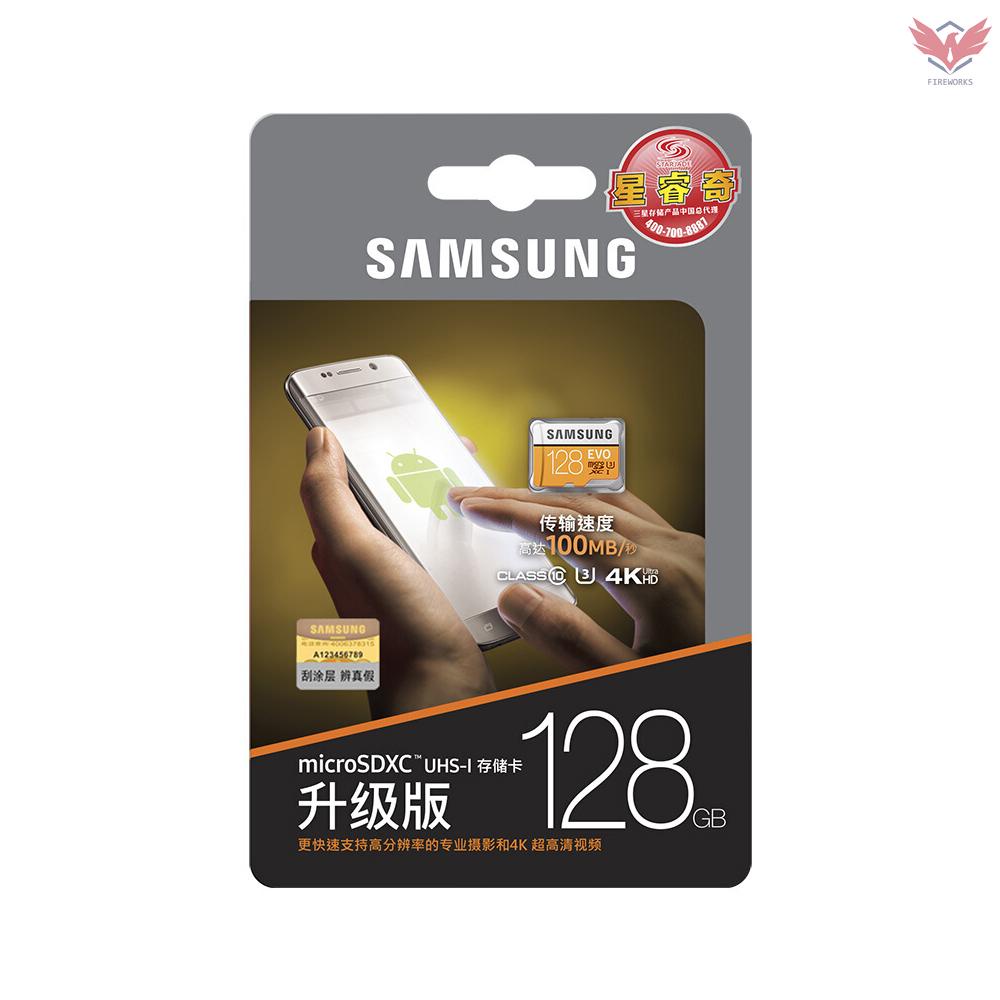 Thẻ Nhớ Samsung Micro Sd Tf 100mb / S (U3) Evo Class 10 128gb (Mb-Mp128G)