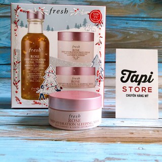 Mặt nạ ngủ Fresh Rose Deep Hydration Sleeping Mask