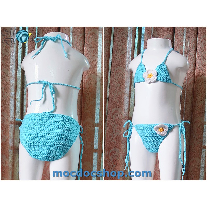 Bikini len cho bé gái 4-18 kg