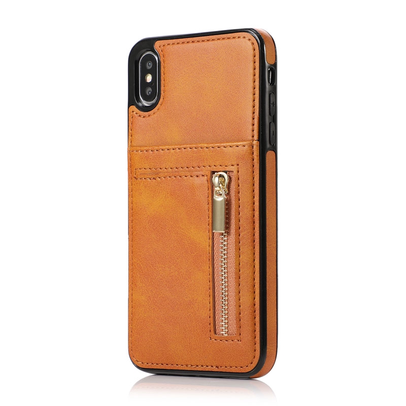 Ốp điện thoại kết hợp ngăn đựng tiền bằng da PU cho Iphone 11 Pro 6/s/p/sp/7/p/8/p/X/Xr/Xs/Max | BigBuy360 - bigbuy360.vn