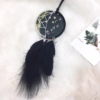 Set khuyên tai Dream catcher đen