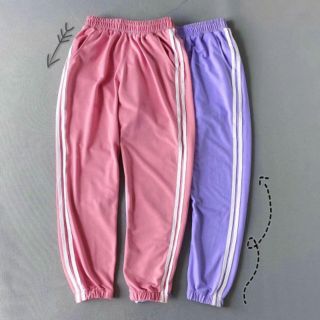 Quần jogger thun 2 sọc