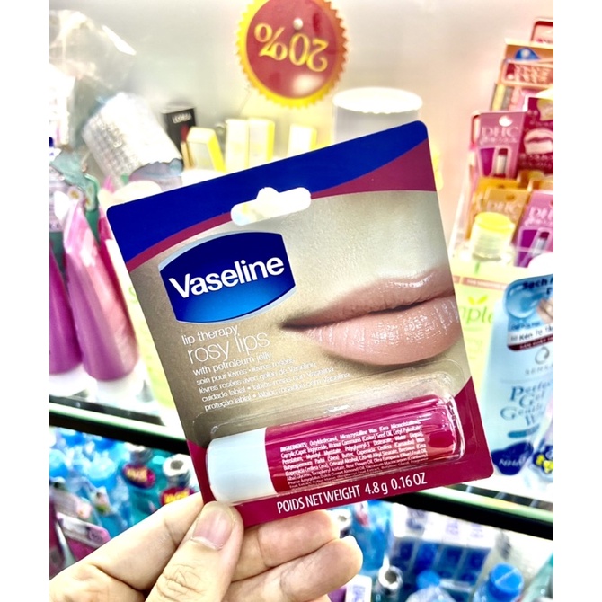 DƯỠNG MÔI VASELINE DẠNG THỎI MỸ