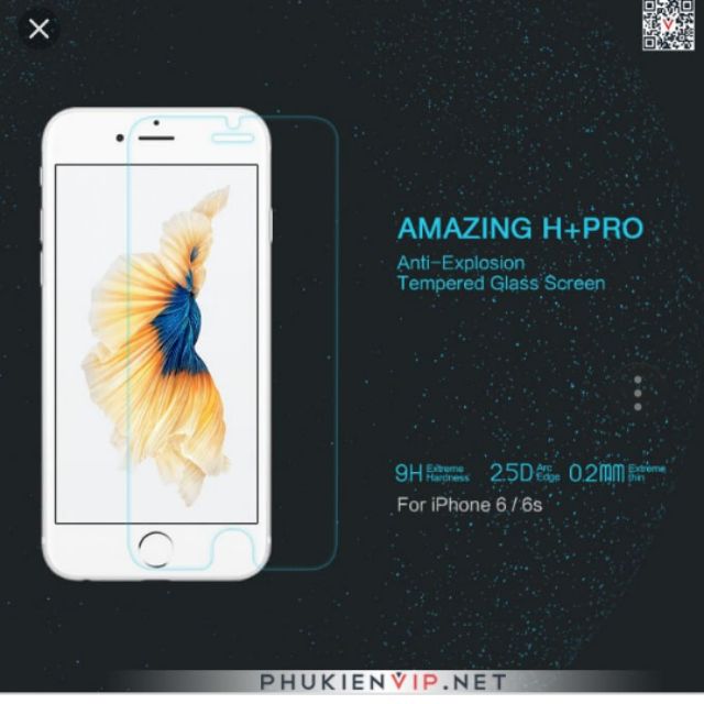 Kính nilkin h+ iphone 6/6s
