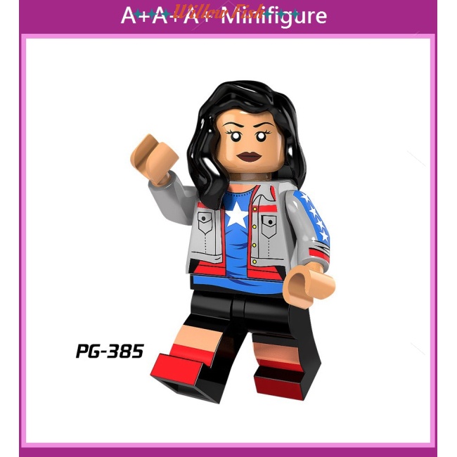 Mô Hình Lego Mini Pg8093 Siêu Anh Hùng Bain Wolverine Deadpool Đội Us Team