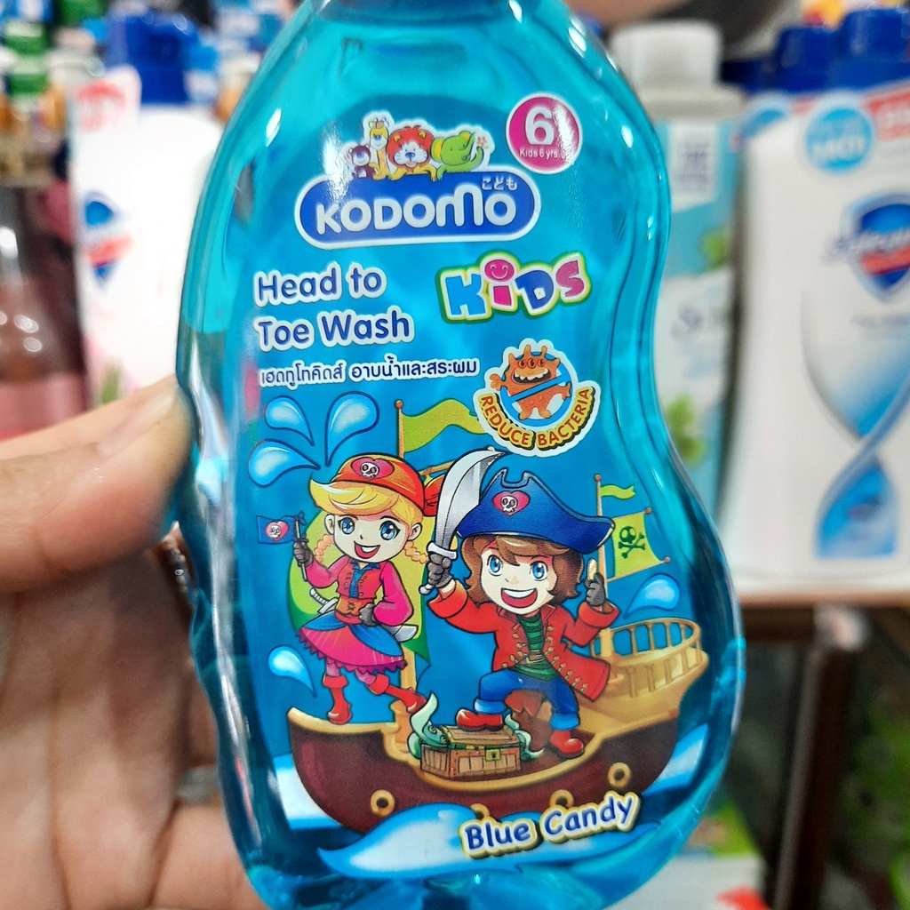 Dầu Tắm Gội Kodomo Blue Candy – 200ml