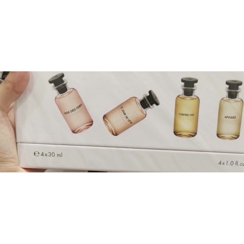 Set Bộ Nước Hoa LV Louis Vuitton mini 4 chai - 30ml chai