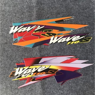 [Sale Hotttt] Bộ Tem 3 Lớp Dành Cho Wave S Thái 110 - Tem 3 Lớp Wave S Thái 110