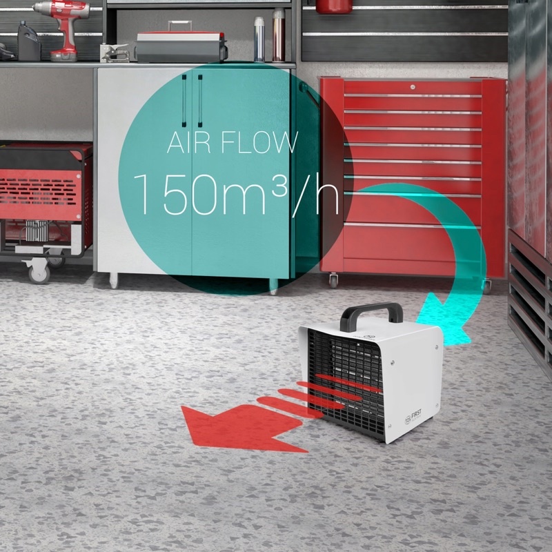 Sưởi Gốm mùa đông FIRST 3000W Châu Âu