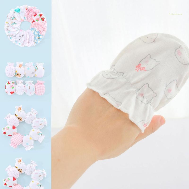 Găng Tay Đan Len Dễ Thương Chống Trượt Bảo Vệ Cho Bé