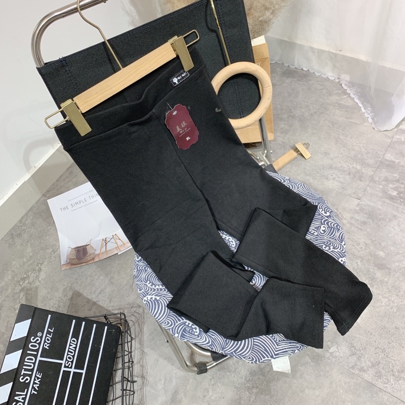 Quần legging mèo chát thun co giãn 4 chiều