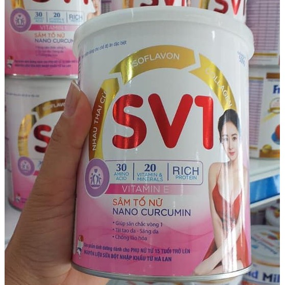 Sữa làm đẹp Sv1 500g - Giúp nâng cấp vòng 1 , cải thiện nội tiết