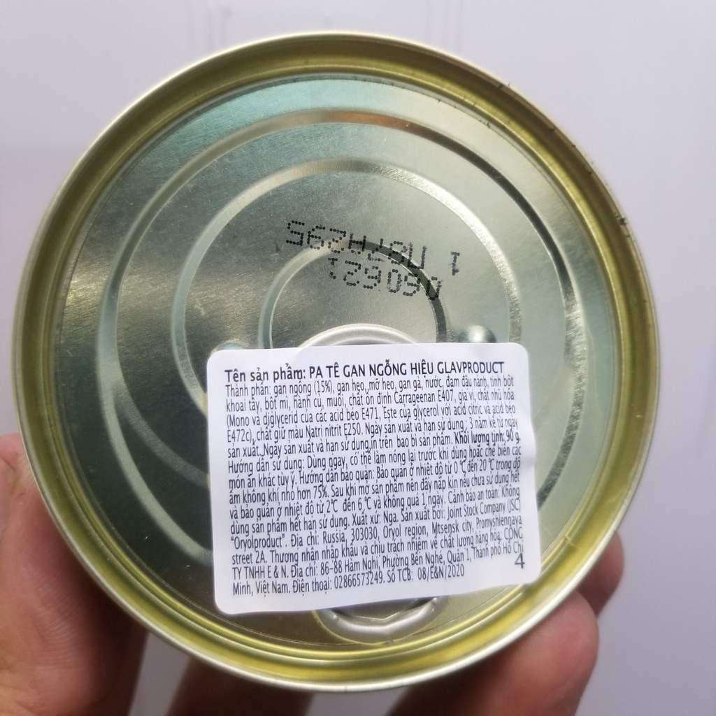 Pate gan ngỗng 90g - Nhập Khẩu Nga