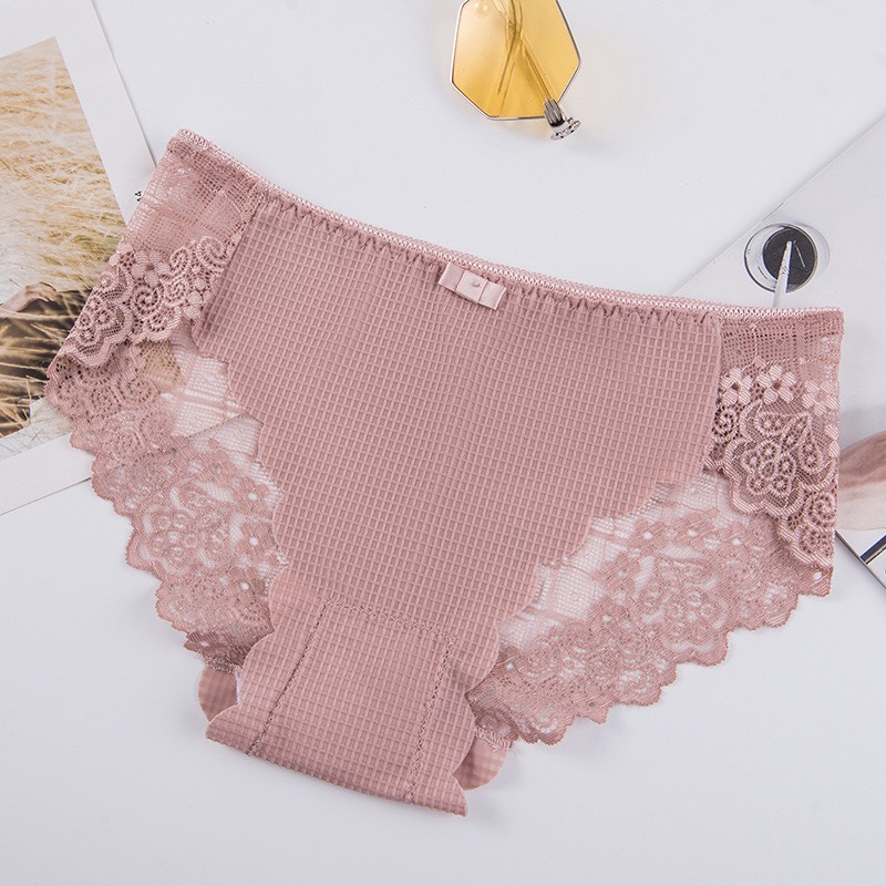 Quần Lót Nữ ❤️FREESHIP❤️ Quần Lót Nữ phối ren quyến rũ gợi cảm mẫu A52