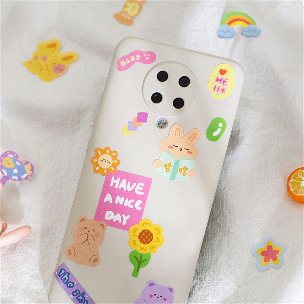 Sticker Dán Trang Trí Nhật Ký Hình Hoạt Hình Đáng Yêu