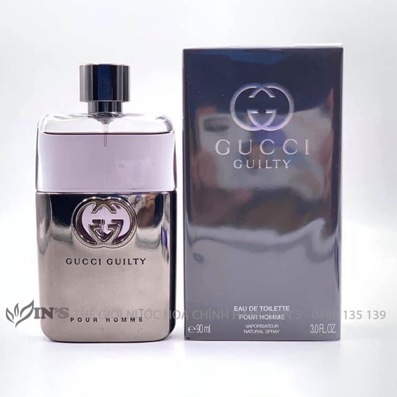 [MUA2TANG1]🔝🔝Nước Hoa Nam GUCCI GULITY 90ml Hàng chuẩn giá sale bao check | BigBuy360 - bigbuy360.vn