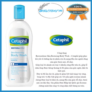 Sữa Tắm Cetaphil Pro Ad Derma Dành Cho Da Khô, Ngứa 295ml