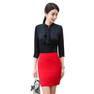 chân váy công sở dáng ngắn