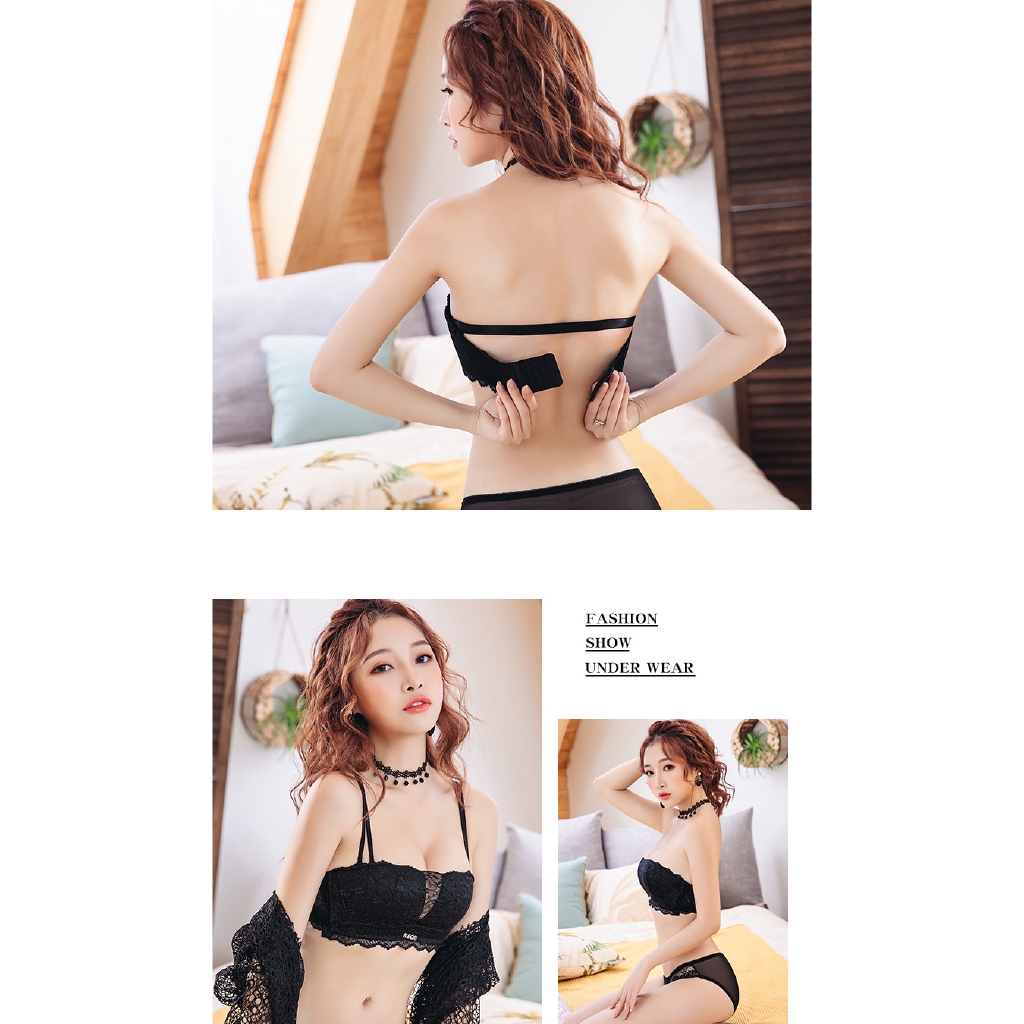Bộ đồ lót/ Áo ngực với dây đeo tháo rời được quyến rũ dành cho nữ | BigBuy360 - bigbuy360.vn