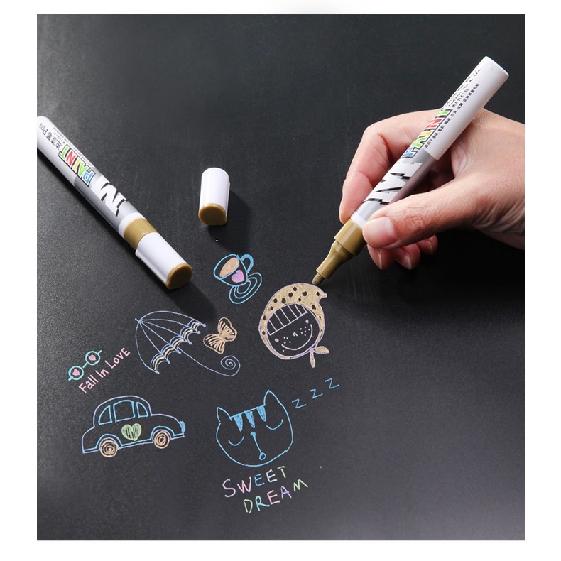 Bút Sơn Paint Marker P03 (Bút Repaint) - Bút Vẽ Giày, Lốp Xe,..