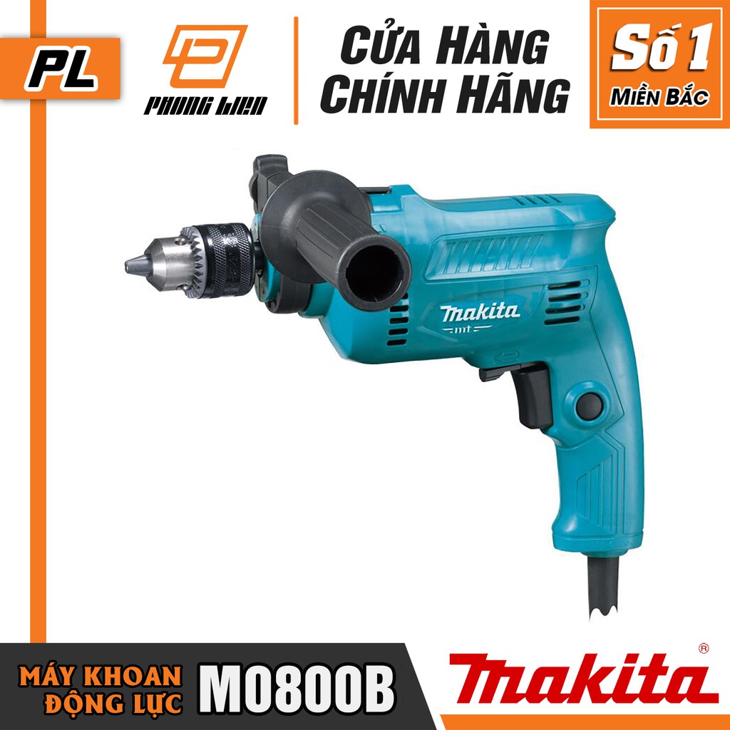 Máy Khoan Động Lực Makita M0800B (500W-10MM) - Hàng Chính Hãng