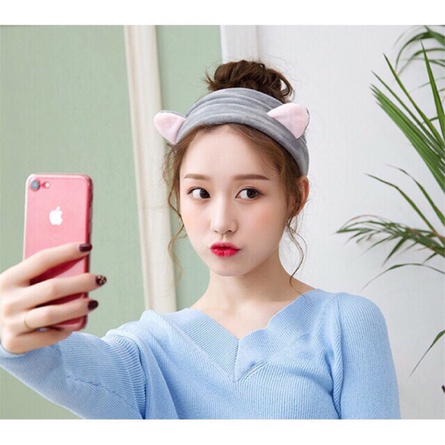 🎁Hot - Giá Rẻ🎁 Băng Đô Tai Mèo - Bườm Tóc Xinh Xắn (có video+ ảnh thật)