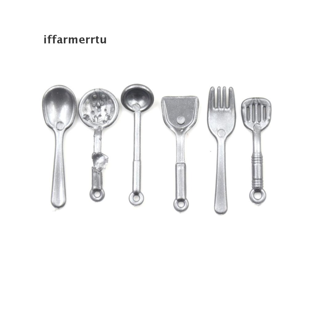 Set 10-15 Dĩa Ly Tách / Chén Dĩa Mini Tỉ Lệ 1: 12 Trang Trí Nhà Búp Bê