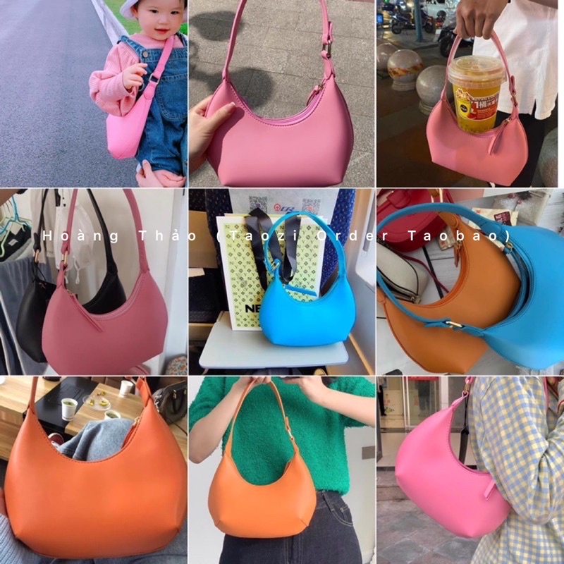 TÚI KẸP NÁCH TRƠN MÀU PASTEL CHẤT BAO ĐẸP TỪ FORM DÁNG MÀU HOT MẪU MỚI 2022