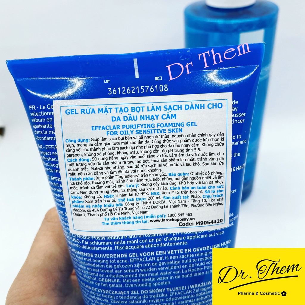✅[CHÍNH HÃNG] Sữa Rửa Mặt La Roche Posay Effaclar Purifying Foaming Gel 200ml - 400ml Cho Da Dầu, Mụn, Nhạy Cảm, Laroche | BigBuy360 - bigbuy360.vn