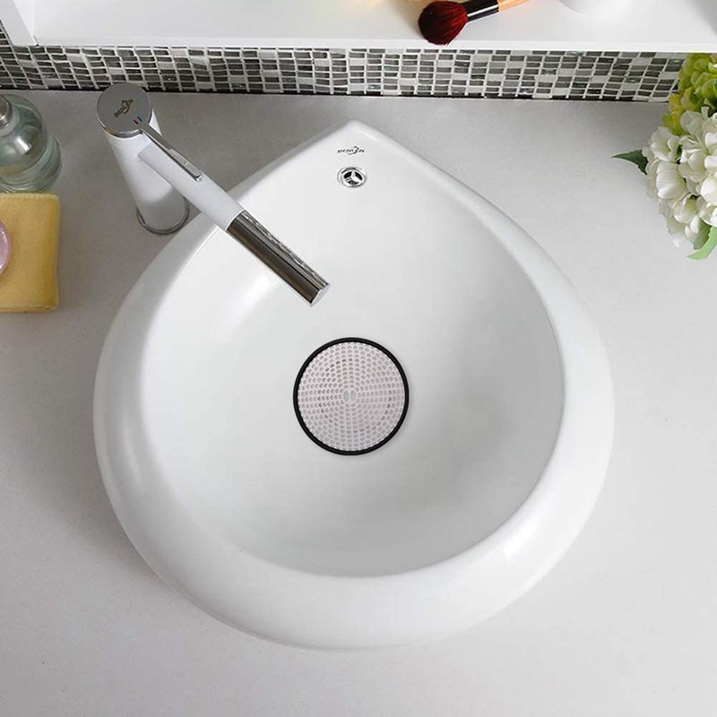 Vỏ Bọc Cống Thoát Nước Bồn Rửa / Sàn Nhà Tắm Kiểu Lưới Phẳng Bảo Vệ Tóc Sạch Sẽ