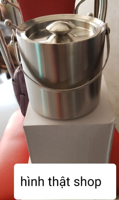 Xô Đá Inox 304 Loại 2 Lớp