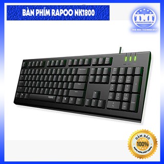 Bàn phím rapoo nk1800 nhấn cực êm