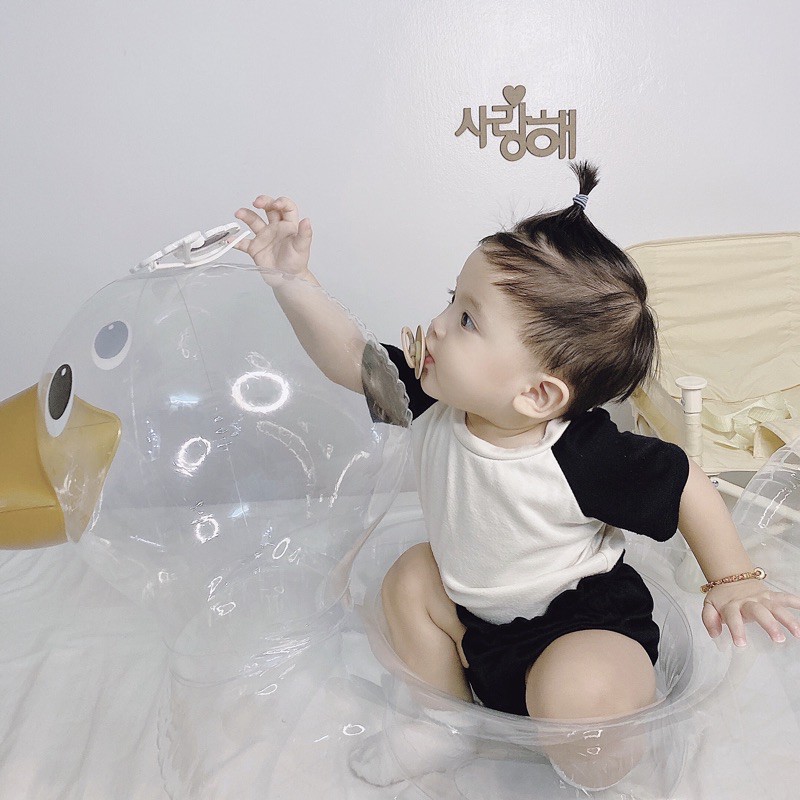 Sẵn PHAO VỊT TRONG SUỐT HÀN QUỐC
