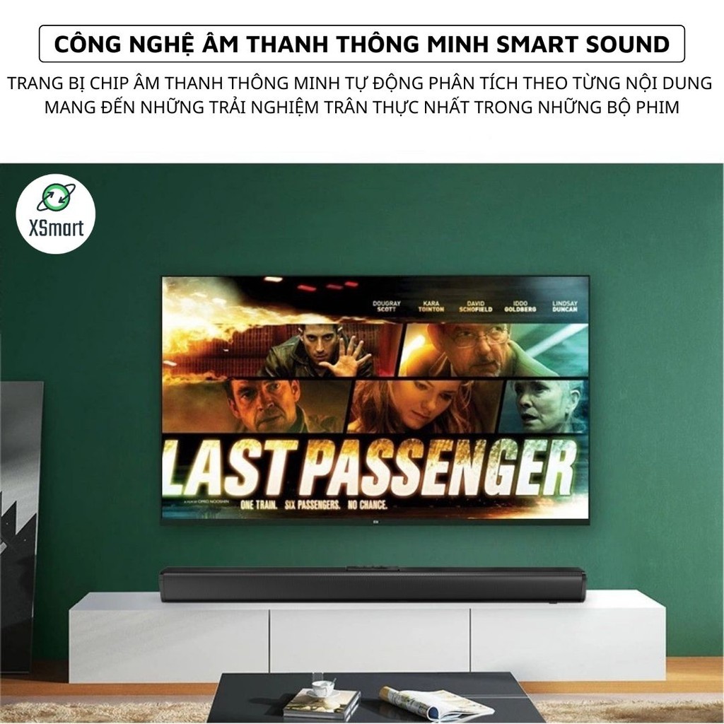 Loa Soundbar Bluetooth Âm Thanh Vòm 8D BOSEBT-D01 Super Bass 2021 Cho Tivi Máy Tính Laptop PC Điện Thoại