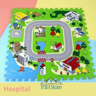 Thảm lắp ráp Lock&Lock Play Road Map MAT57