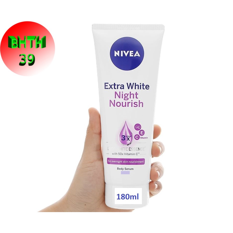 Tinh Chất Dưỡng Thể Nivea Sáng Da Cho Ngày Và Ban Đêm 180ml